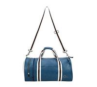 Quanjie Bolsa Gimnasio de Viaje Impermeable Bolsas Deporte PU Cuero Bolsos Deportivos Fin de Semana Travel Duffle Bag para Hombres y Mujeres (Azul)