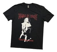 QUANLI Cradle of Filth Jesus Metal Death Metal Dimmu Borgir Emperor Lg Camiseta Cradle of Filth Jesus Metal Death Metal Dimmu Borgir Emperor Lg T-Shirt, Negro, 50