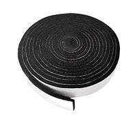 Quantfire Junta de parrilla de alta temperatura de repuesto para accesorios de parrilla Kamado Joe Joe Jr, junta de ahumador de barbacoa, fieltro autoadhesivo de material de alto sellado, negro