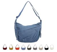 Quantifyn Crossbody Bag, Preferable Crossbody Bag, Women's Fashion Plain Color Nylon Crossbodybag, Adjustable shoulder Lightweight strap (Blue)