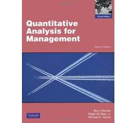 Quantitative Analysis for Management by Barry Render (2011-04-07)