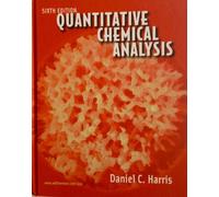 Quantitative Chemical Analysis