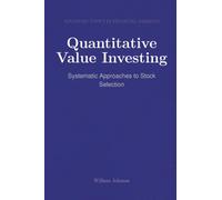 Quantitative Value Investing: Systematic Approaches to Stock Selection