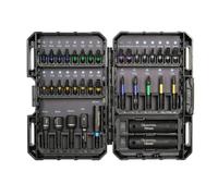 Quantool Juego de puntas 36 pzs., acero S2, cruz, Torx, hexagonal | Q25236 | Recubrimiento antidesgaste, ajuste preciso en la cabeza del tornillo, en caja compacta, apto para atornillador a batería