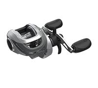 Quantum - Carrete de Pesca con Acelerador, rodamientos de Bolas 7 + 1 con una relación de Engranaje Suave y Potente 7.3:1, piñón de Cero fricción, Control de fundición DynaMag y pomos de Mango
