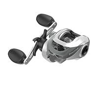 Quantum - Carrete de Pesca con Acelerador, rodamientos de Bolas 7 + 1 con una relación de Engranaje Suave y Potente 7.3:1, piñón de Cero fricción, Control de fundición DynaMag y pomos de Mango