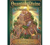 Quantum Divine: A Solarpunk Journey: Sacred Geometry, Futuristic Nature, and Cosmic Coloring for Adults and Teens