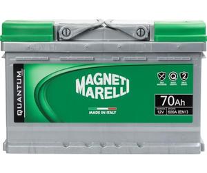 Quantum Energy Batería de coche Magneti Marelli para casete L3B, 70 Ah, 12 V, 600 A, EN1