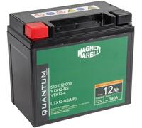 Quantum Energy Batería Magneti Marelli para motocicletas y scooters, 12 AH, 12 V, 140 A, sellada, tecnología AGM, polo positivo izquierdo