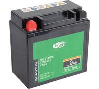 Quantum Energy Batería Magneti Marelli para motocicletas y scooters, 9 AH, 12 V, 100 A, sellada, tecnología AGM, polo positivo izquierdo