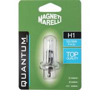 Quantum Energy Bombilla halógena para coche Magneti Marelli H1, 12 V, 55 W, conexión P14.5s
