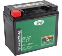 QUANTUM ENERGY Magneti Marelli Batería 12Ah AGM 140A Moto Original Resistente