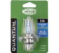 Magneti Marelli 070.000000000009511 H4 - Bombilla individual para coche, color azul, 12 V, 60/55 W, casquillo P43t