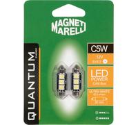 QUANTUM ENERGY Par Bombillas LED Para Auto Ultra White 36mm 12V Originales
