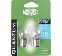 Magneti Marelli 070.0000009495 P21/4W - Par de bombillas para coche de doble luz 12 V 21/4W, casquillo BAZ15d