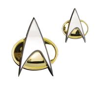 Quantum Mechanix Star Trek: la próxima generación set pin's & pin Communicator