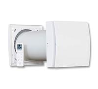 Quantum Next de Aerauliqa - Unidad de VMC descentralizada de flujo alterno, recuperación de calor, supersilenciosa, con mando a distancia multifunción, diám. 158 - Cód.003015