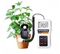 Quantum PAR Meter - Actualizado: alta precisión, medidor de luz de crecimiento, medidor de plantas de interior, bueno para cultivar droseras y todas las plantas de interior