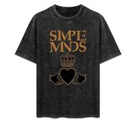 Quanu Goldfish Youth Geek Blank Simple Minds Mens Black T-Shirt L