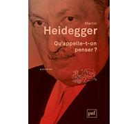 Qu'appelle-t-on penser ?