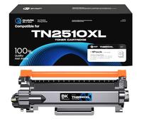 Quark TN2510XL Tóner TN-2510XL Cartucho de Tóner Compatible para Toner Brother MFC-L2800DW HL-L2400DW HL-L2400DWE DCP-L2620DW DCP-L2627DW MFC-L2827DW MFC-L2835DW MFC-L2860DW HL-L2447DW(1 Negro)
