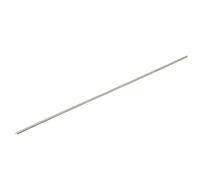 QUARKZMAN 0.5mmx3mmx300mm Extensión Tensión Resorte x 1uds Inoxidable Acero Doble Gancho Muelles para Industrial Maquinaria y Fabricación Control, [Plateado Tono]