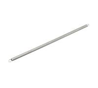 QUARKZMAN 0.8mmx8mmx300mm Extensión Tensión Resorte x 1uds Inoxidable Acero Doble Gancho Muelles para Industrial Maquinaria y Fabricación Control, [Plateado Tono]