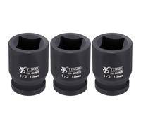 QUARKZMAN 1/2" Drive 18mm A Impatto Metrica Quadrata 1.8" (45mm) Lunghezza Acciaio 40CR Fosfatazione Standard Manicotto Ruota Strumento Per Riparazione Auto Meccanica Uso Domestico