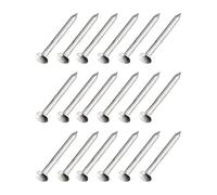 QUARKZMAN 1,2X16mm Diminutos Clavos x 500uds Mano Hecho Herraje Sujetadores Mini Clavos para Base Placa y Carpintería Negro