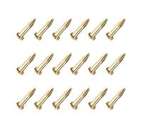 QUARKZMAN 1,2x6mm Diminutos Clavos x 200uds Mano Hecho Herraje Sujetadores Mini Clavos Bricolaje Decorativos Madera Cajas Negras