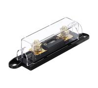 QUARKZMAN 1 Kit Portafusibles ANL 500 A 32 V Kit Portafusibles 500 A Fusible 0/2/4/8 Calibre AWG Bloque Fusibles En Línea Caja Fusibles Bloque Fusibles Automotriz para Radio Audio Inversor