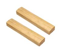 QUARKZMAN 1 Paio Di Pesi Per Carta Calligrafia 7.1" Accessorio Da Scrivania In Legno Per Casa Ufficio Pratica Calligrafia Disegno Scrittura Regalo Per Scrittori Professionisti Cachi