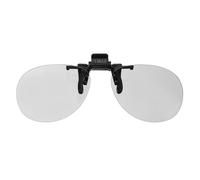 QUARKZMAN 1 Pcs Gafas 3D Clip-On Polarizadas Gafas 3D Pasivas Circulares para Image Maximum Películas Cine Juegos TV Proyector De Fotos