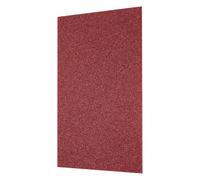 QUARKZMAN 1 Pcs Láminas De Acrílico Con Purpurina Roja 1/8" Grosor 12" x 8" Láminas De Plástico PMMA Fluorescentes Extruidas Translúcidas Para Arte DIY Corte laser Y Grabado