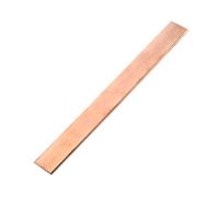 QUARKZMAN 1 Pieza Barra Plana De Cobre 8" X 1" Grosor 1/8" Para Sistemas De Puesta A Tierra Y Proyectos Arquitectónicos