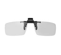 QUARKZMAN 1 Pieza Gafas 3D Clip-On Polarizadas Gafas 3D Pasivas para Image Maximum Cine Juegos TV Proyector De Fotos