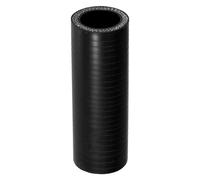 QUARKZMAN 1 Pieza Manguera de Silicona para Automóvil Negra de 25mm (0.98") de Diámetro Interno Y 100mm (3.94") de Longitud, Grado 0, Universal