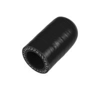 QUARKZMAN 1 Pieza Tapa De Extremo De Manguera De Goma De Silicona Negra De 30mm De Longitud Y 16mm/0.63" De Diámetro Interno Para Tubo De Derivación Universal