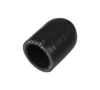 QUARKZMAN 1 Pieza Tapa De Extremo De Manguera De Goma De Silicona Negra De 30mm De Longitud Y 25mm/0.98" De Diámetro Interno Para Tubo De Derivación Universal