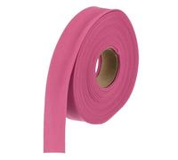 QUARKZMAN 1 Pulgada Cinta al Bies Doble de Poliéster Cinta al Bies a Granel Continua para Coser, Unir, Acolchar, Dobladillo, Encuadernación de Manualidades (Rojo Rosa 10 Yardas)