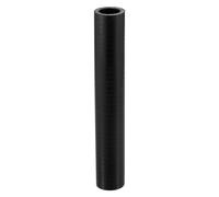 QUARKZMAN 1 Pza 22mm 0.87" Id 200mm 7.87" Longitud Manguera De Silicona Negra Para Refrigerante Universal De Automóvil