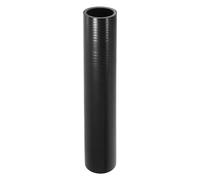 QUARKZMAN 1 Pza 38mm 1.50" Id 300mm 11.81" Longitud Manguera De Silicona Negra Para Refrigerante Universal De Automóvil