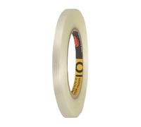 QUARKZMAN 10 50 0.15 Cinta De Refuerzo Con Filamento, Mm X M X Mm Cinta De Embalaje Reforzada Con Fibra De Vidrio A Prueba De Agua Transparente Y Resistente Para Embalaje, Mudanzas Y Uso