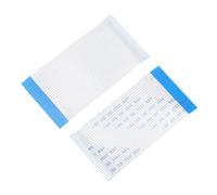 QUARKZMAN 10 Confezione Cavi FFC Ribbon Piatti Flessibili, 26 Pin Passo 1mm Lunghezza 50mm (Tipo B) Per LCD Stampante 3D Fotocamera DVD TV Laptop Audio