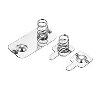 QUARKZMAN 10 Pares AA AAA Batería Resorte Placa 30uds AA Batería Negativo a Positivo Resorte Contacto