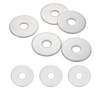 QUARKZMAN 10 Pcs Arandelas Planas Redondas De Acero Inoxidable 304 M8 Para Tornillos Pernos Fontanería Automoción Bricolaje Dispositivos Eléctricos 8.5mm DI 30mm DE 1.5mm Grosor