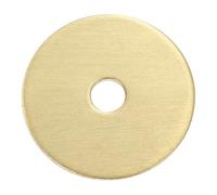 QUARKZMAN 10 pcs Placa Posterior Para Tiradores De Gabinete 1.2 Pulgadas Forma Redonda Arandelas De Latón Radial Decoración Clásica Para Muebles Junta Para Gabinete Cajones Herrajes