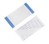 QUARKZMAN 10 Pezzi FFC Cavo Piatto Flessibile A Nastro, 80 Pin Passo 0.5mm Lunghezza 50mm (Tipo B) Per LCD Stampante 3D Fotocamera DVD TV Laptop Audio