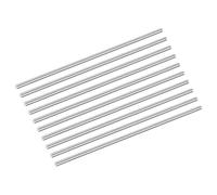 QUARKZMAN 10 Piezas Barras De Acero Inoxidable 304 4mm X 204mm Eje Macizo Redondo Barra Para Torno Para Modelos De Aviones Coches Barcos Manualidades Trabajo En Metal