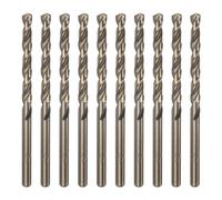 QUARKZMAN 10 Piezas Barrenas Helicoidales de Cobalto de 4.8 mm/0.189"